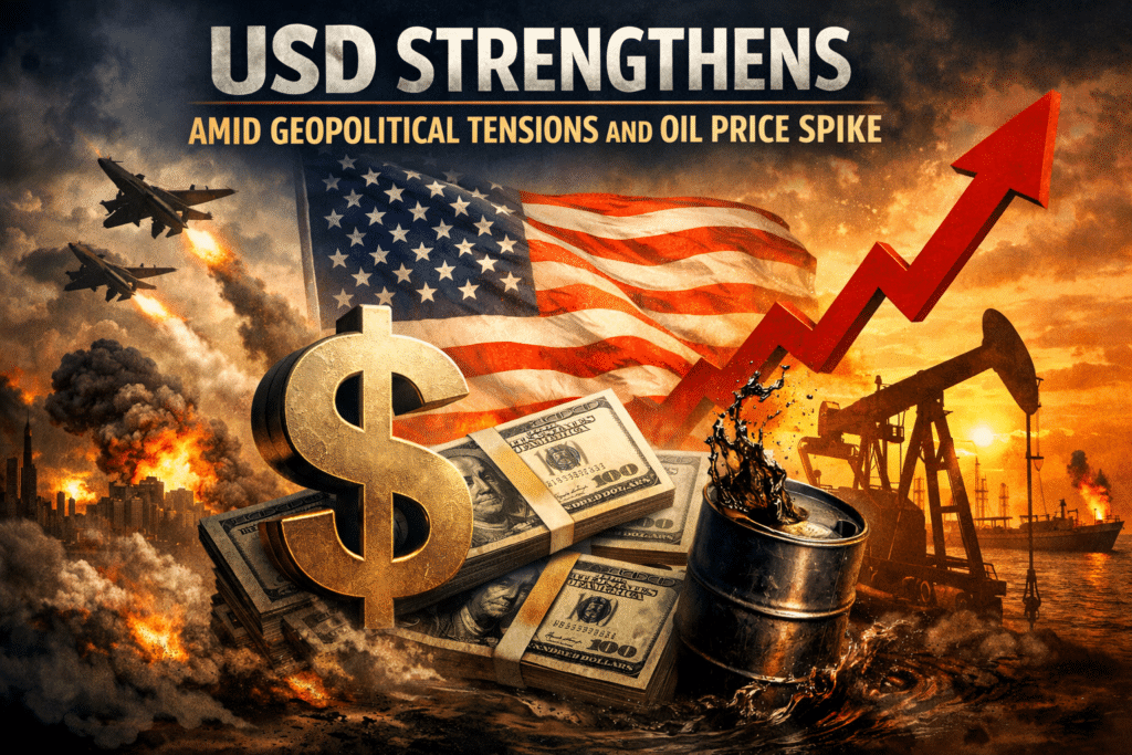USD Strengthens Amid Geopolitical Tensions and Oil Price Spike ...